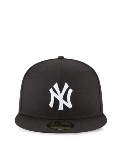 KTZ Black 59Fifty New York Yankees Baseball Cap for men