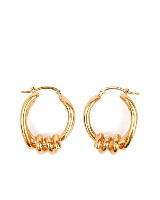 MM6 by Maison Margiela Metallic Knot Earrings