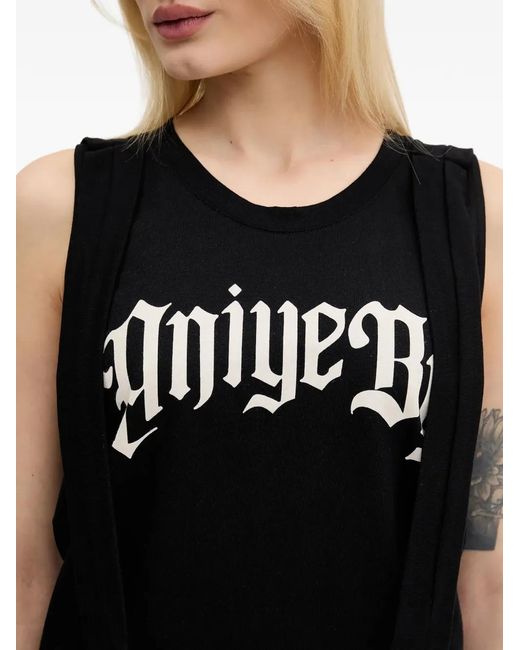 Aniye By Black Cotton Tank Top