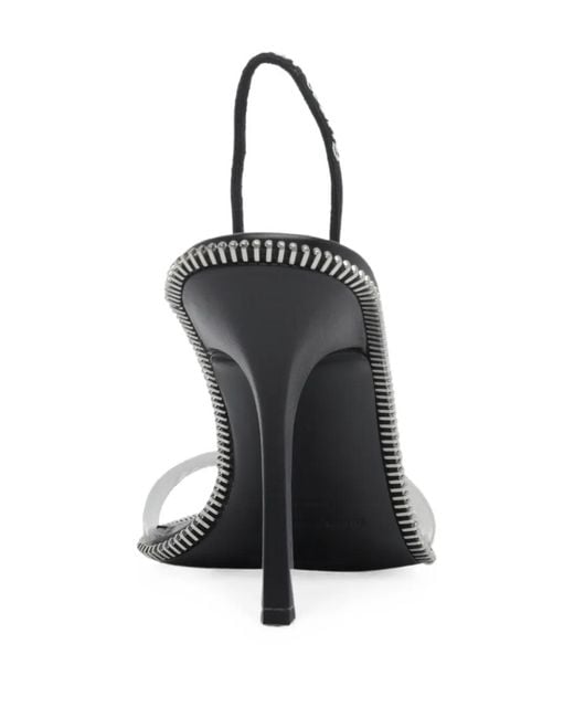 Alexander Wang Black Nova Stud-Embellished Sandals
