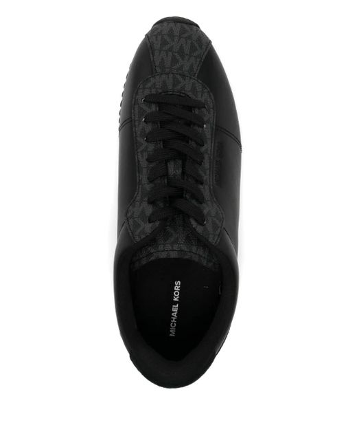 Michael Kors Black Rhodes Lace-Up Sneaker for men