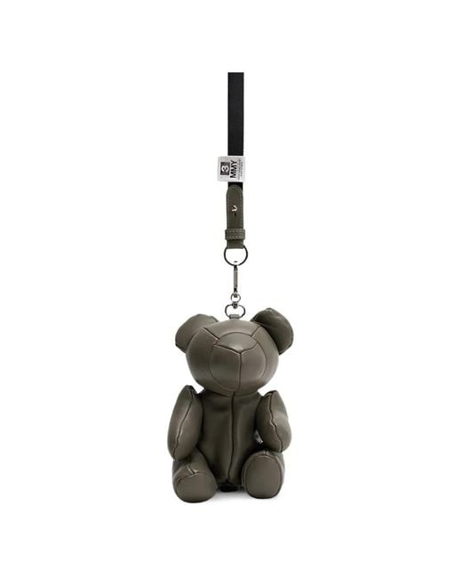 Maison Mihara Yasuhiro Gray Dolls Bear Mini Bag for men