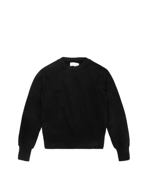 Les Tien Black Crew-Neck Sweatshirt