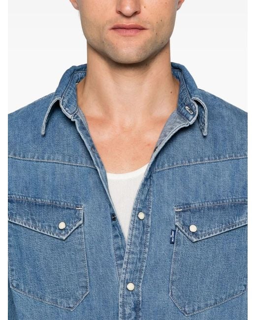 Levi's 54 Overhemd in het Blue voor heren