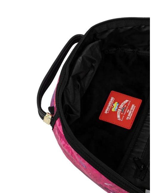 Sprayground Blue X Spongebob Patrick-Print Backpack