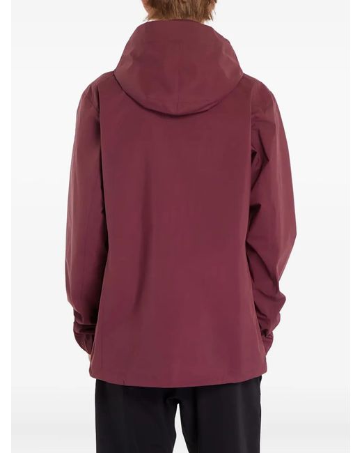 POUTNIK BY TILAK Purple Caw Flap-Pocket Jacket