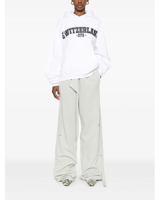 OTTOLINGER White Otto Wrap Track Pants