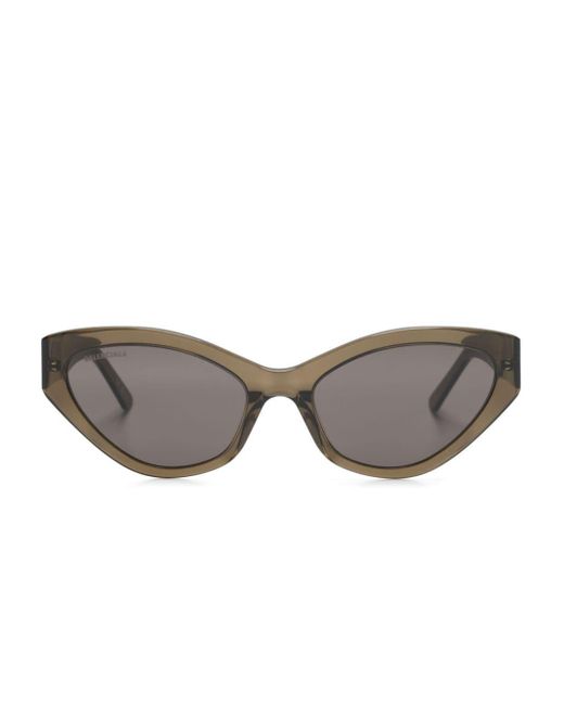 Balenciaga Gray Cat-eye Sunglasses
