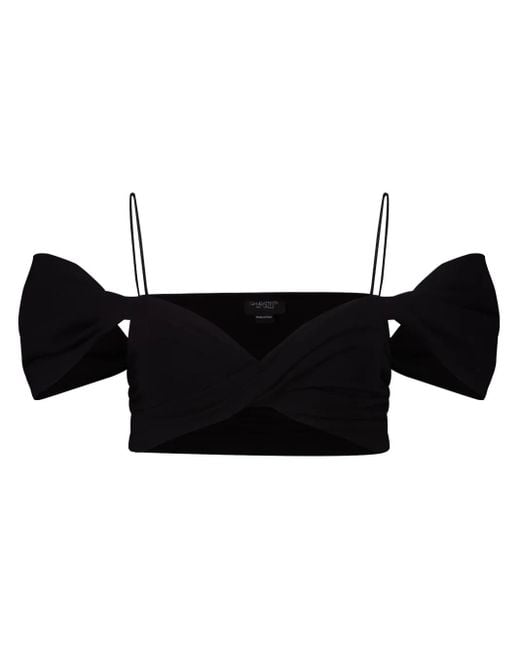 Giambattista Valli ツイストディテール トップ Black