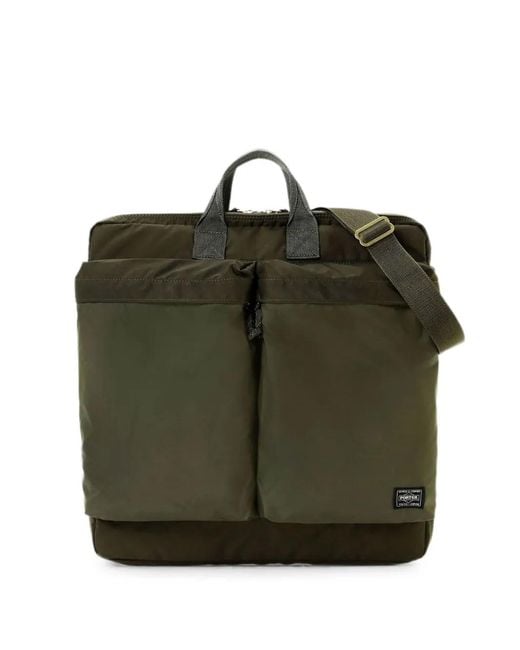 Porter-Yoshida and Co Green Force 2Way Tote Bag