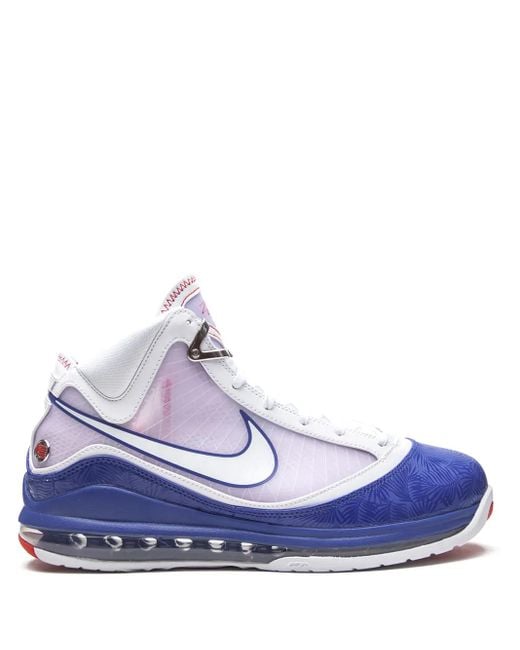 Nike Blue Air Max Lebron 7 "Dodgers" Sneakers