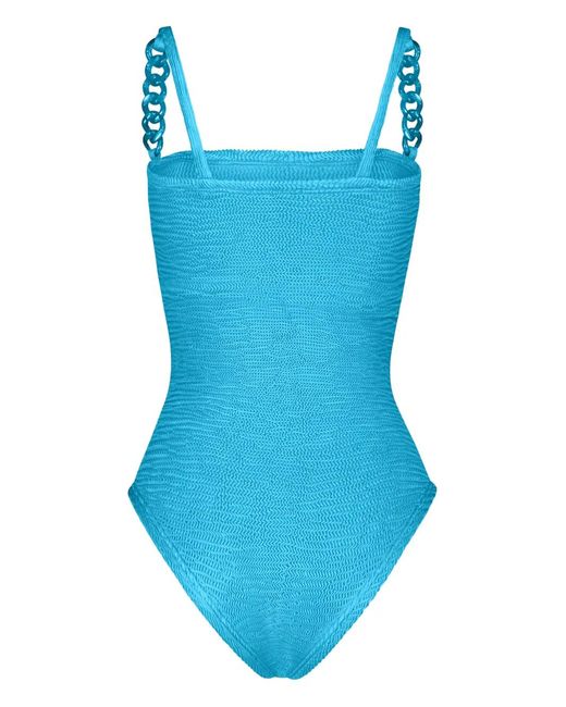 Paramidonna Blue Scarlett Chains Swimsuit