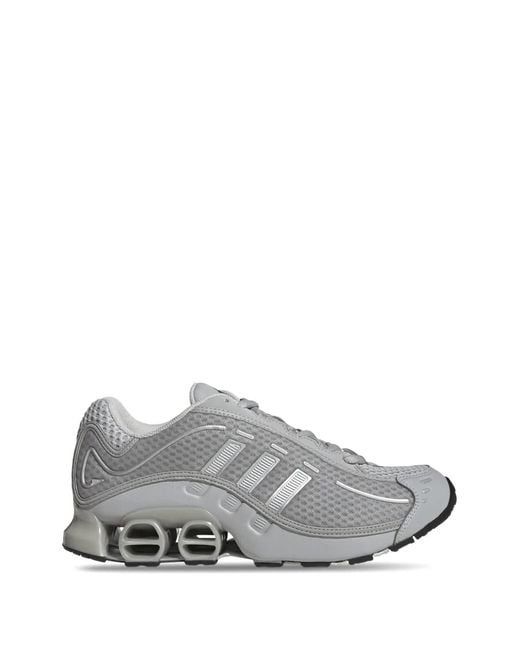 Adidas White Megaride 01 Mesh Sneakers for men