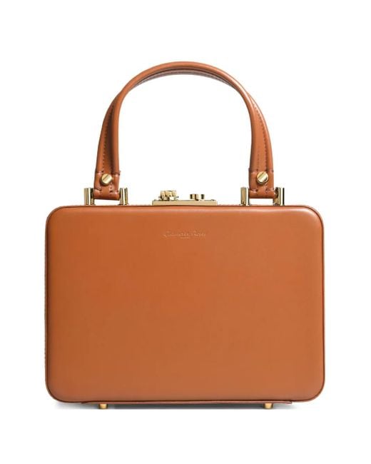 Gianvito Rossi Brown Vali Mini-Tasche
