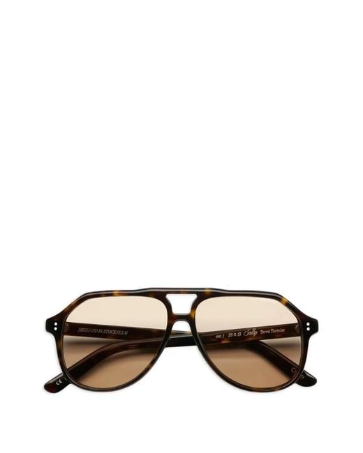 Chimi Black Sally Pilot-Frame Sunglasses
