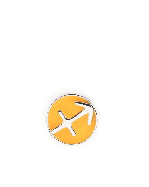 Pendente Sagittarius Pop Coin di Maria Black in Metallic