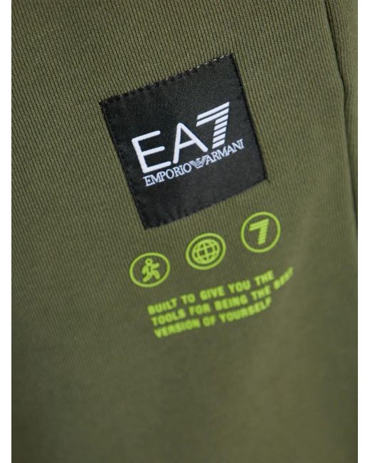 Pantalon De Jogging En Coton EA7 pour homme en coloris Green