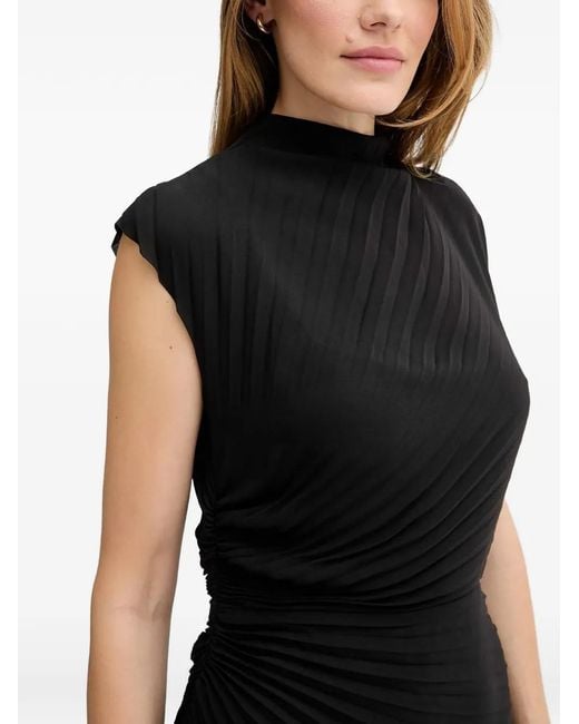 AllSaints Black Rayanna Asymmetric Dress