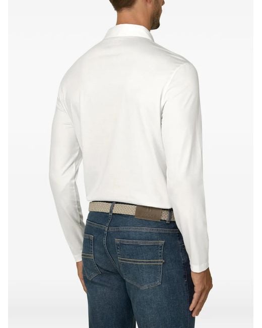Boggi White Polo for men