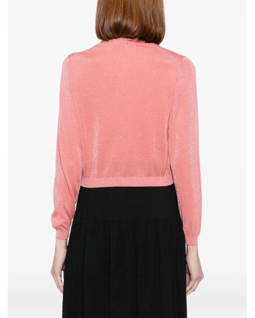 To b. by agnès b. Pink Knitted Polo Shirt