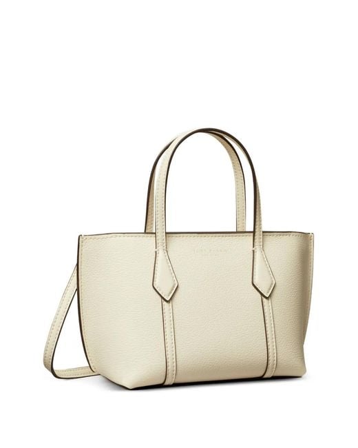 Tory Burch Natural Mini Perry Tote