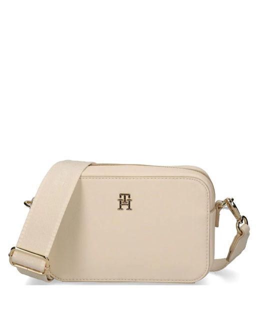 Soft Logo crossbody bag Tommy Hilfiger de color Natural