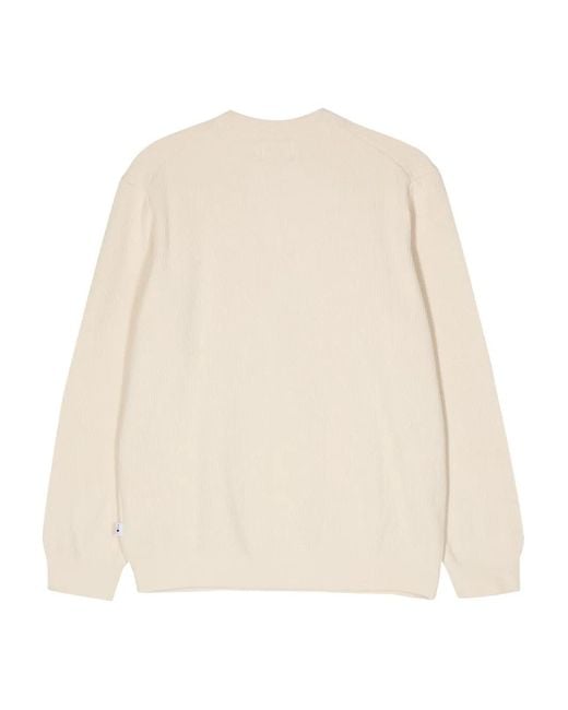 NN07 Natural Danny Ribbed Jumper for men