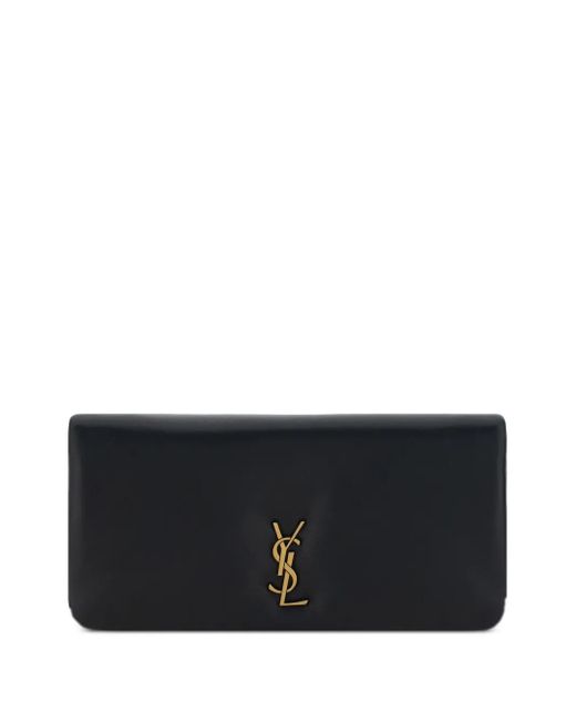 Saint Laurent Black Calypso Mini-Tasche