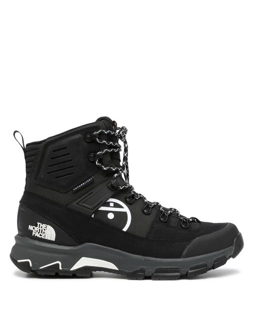 The North Face Black Crestvale Futurelight Backpacking Boots for men