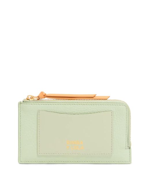 Bimba Y Lola Leren Portemonnee in het Green