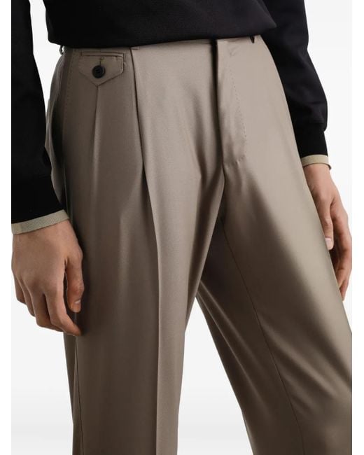 Dolce & Gabbana Gray Tailored Trousers for men