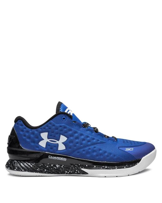 Under Armour Blue Ua Team Curry 1 Low Sneakers for men