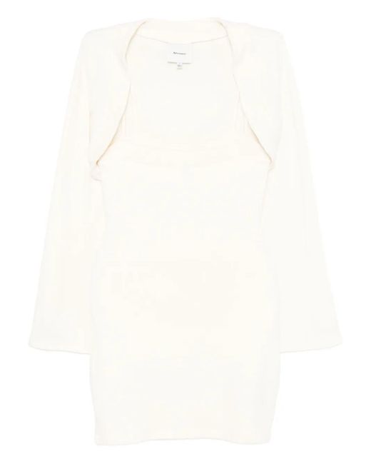 Robe Chloe En Maille Reformation en coloris White