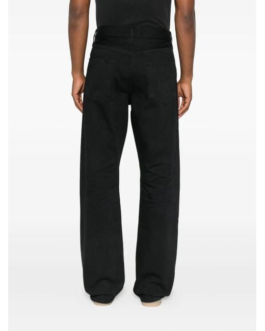 Vaqueros con efecto lavado Fear Of God de hombre de color Black