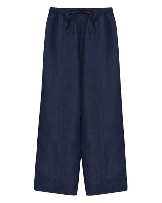 Sleeper Blue Drawstring Trousers