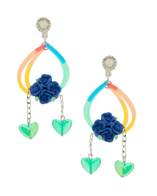 Amir Slama Blue Earrings