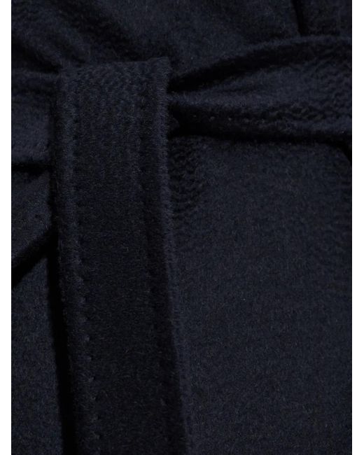 Max Mara Blue Wool Coat
