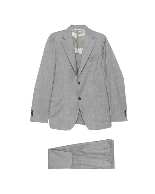 Traje Con Botones Briglia 1949 de hombre de color Gray