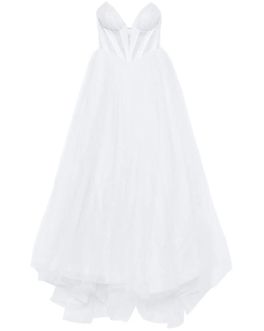 Atu Body Couture コルセット チュールドレス White