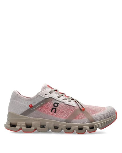 On Shoes Pink Cloud X 4 Ad Sneakers