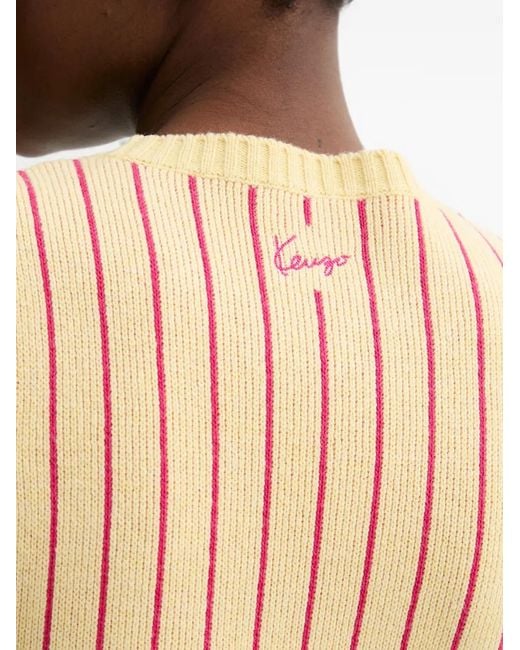 KENZO Blue Striped Vest