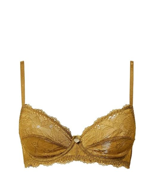 Twinset Natural Underwired Lace Bra