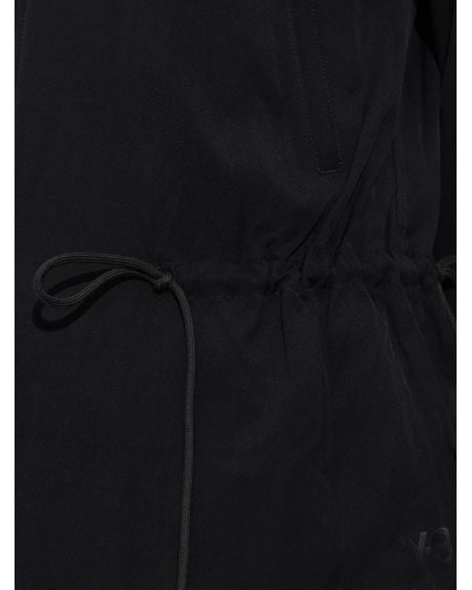 Y-3 Blue Hooded Jacket