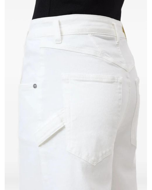 Closed White Jean Ample À Boutonnière