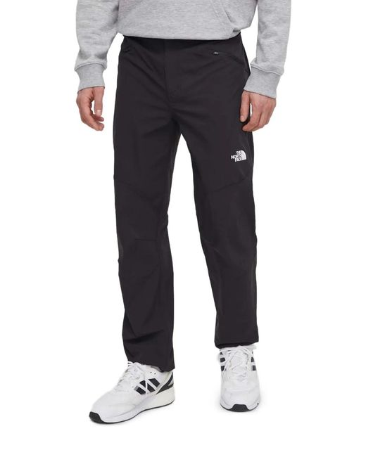 The North Face Black Logo Performance Trousers for men