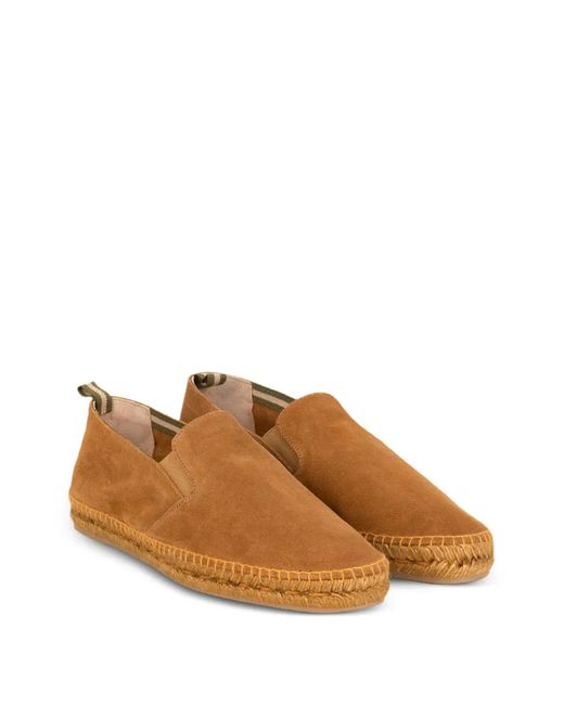 Castaner Brown Joel Flat Espadrilles for men