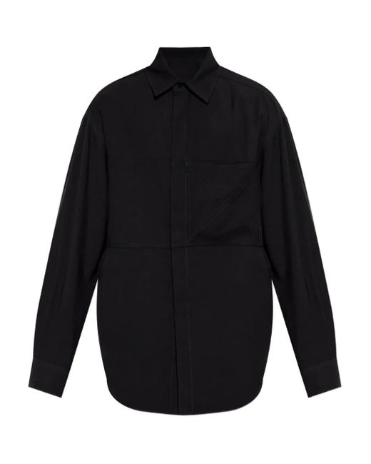 Camicia Con Inserti di Iceberg in Blue da Uomo