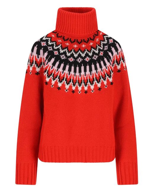 Bogner Red Pull À Col Roulé