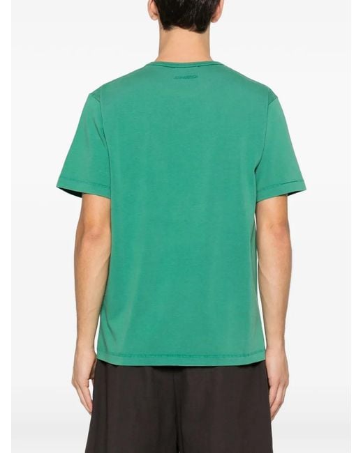 J.W. Anderson Green Jumping Frog Short-Sleeve T-Shirt for men