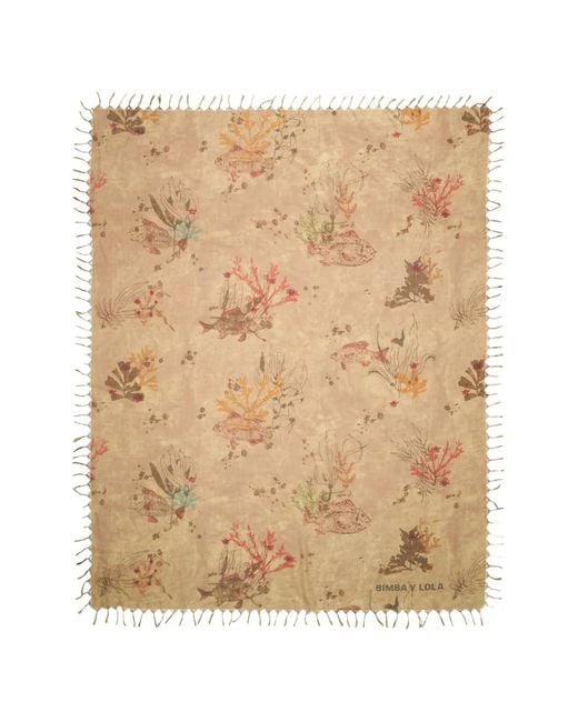 Bimba Y Lola Natural Washed Cotton Sarong